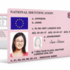 Fake UK national ID card for sale online