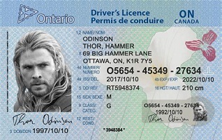 Buy fake Canadian driving license
