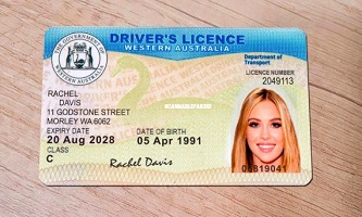 Fake Australian License for Sale