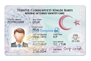 Real Turkish Id card for sale