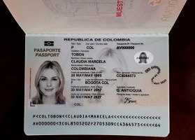 Colombian Passports for Sale near me