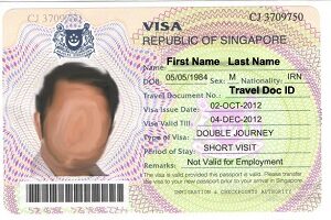Real Singapore visas for sale